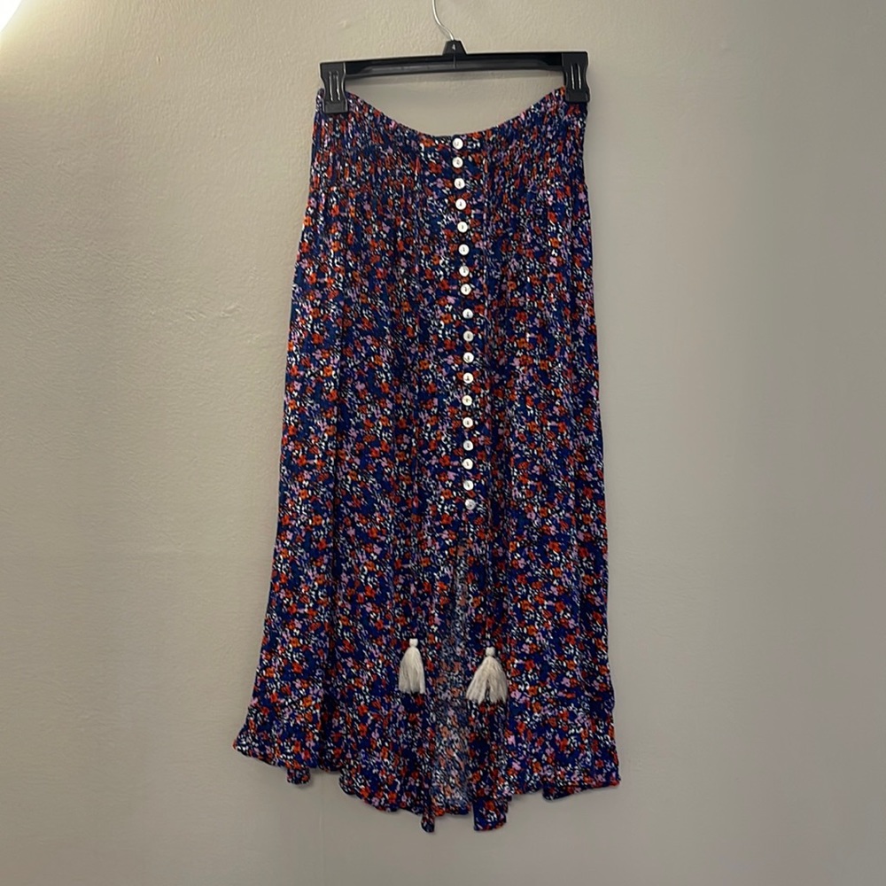 Floral high-wasted skirt